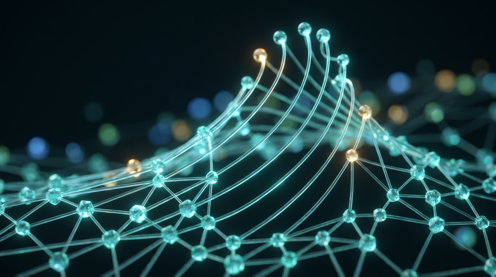 People connecting at a growth event